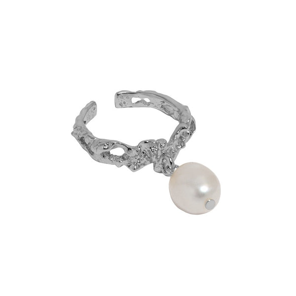 Minimalist Pearl Ring